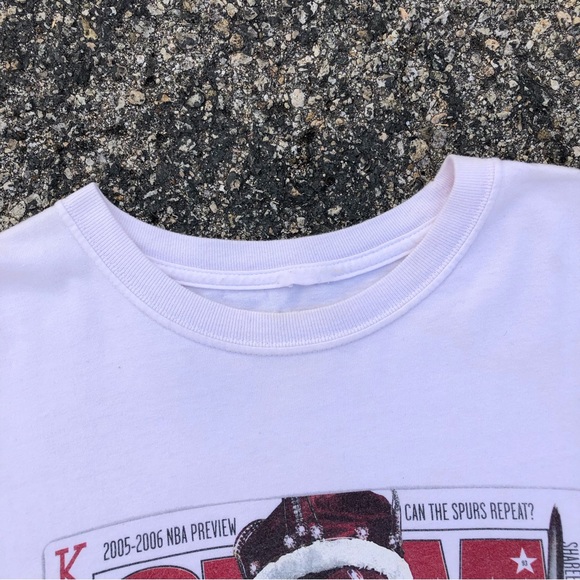 Iconic ‘05/‘06 LeBron James Cleveland Cavs SLAM Magazine Cover Tee - Size XXL - Picture 6 of 16